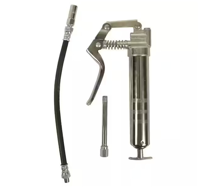 3 Oz. Mini Grease Gun with Interchangeable Extensions