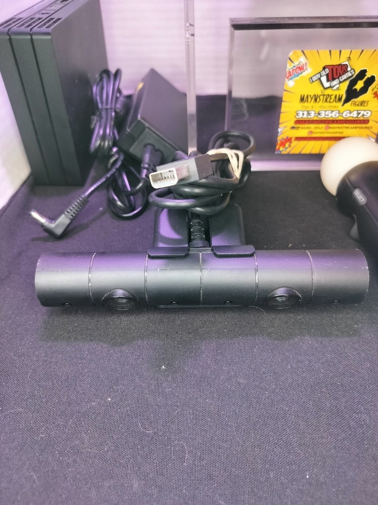 Sony PlayStation VR PS4 Version 1 Virtual Reality Headset Bundle AS-IS UNTESTED