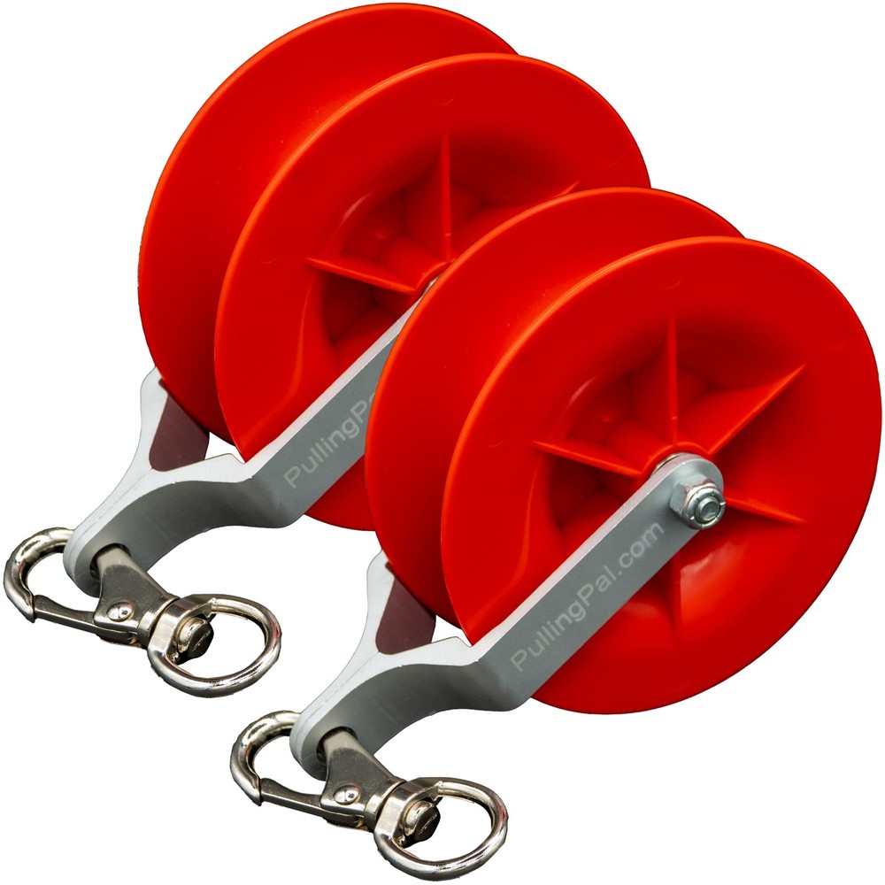 Pulling Pal Low Voltage & Network Cable Installation Pulley. The Cat5e & 6 Coax