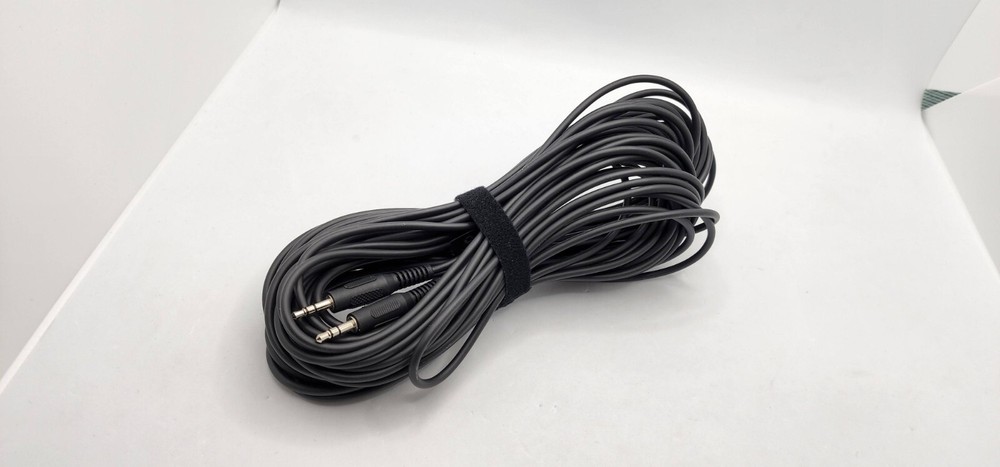 Genuine HTC Vive VR Headset Base Station Sync Cable Connection Line 50ft 3.5mm