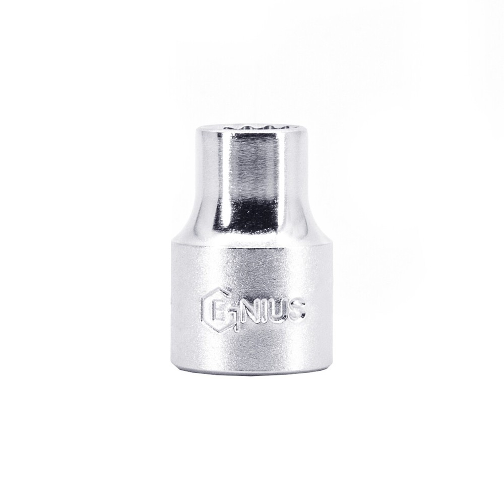 Genius Tools 3/8" Dr. 11/32" Hand Socket (12-Point) - 373211