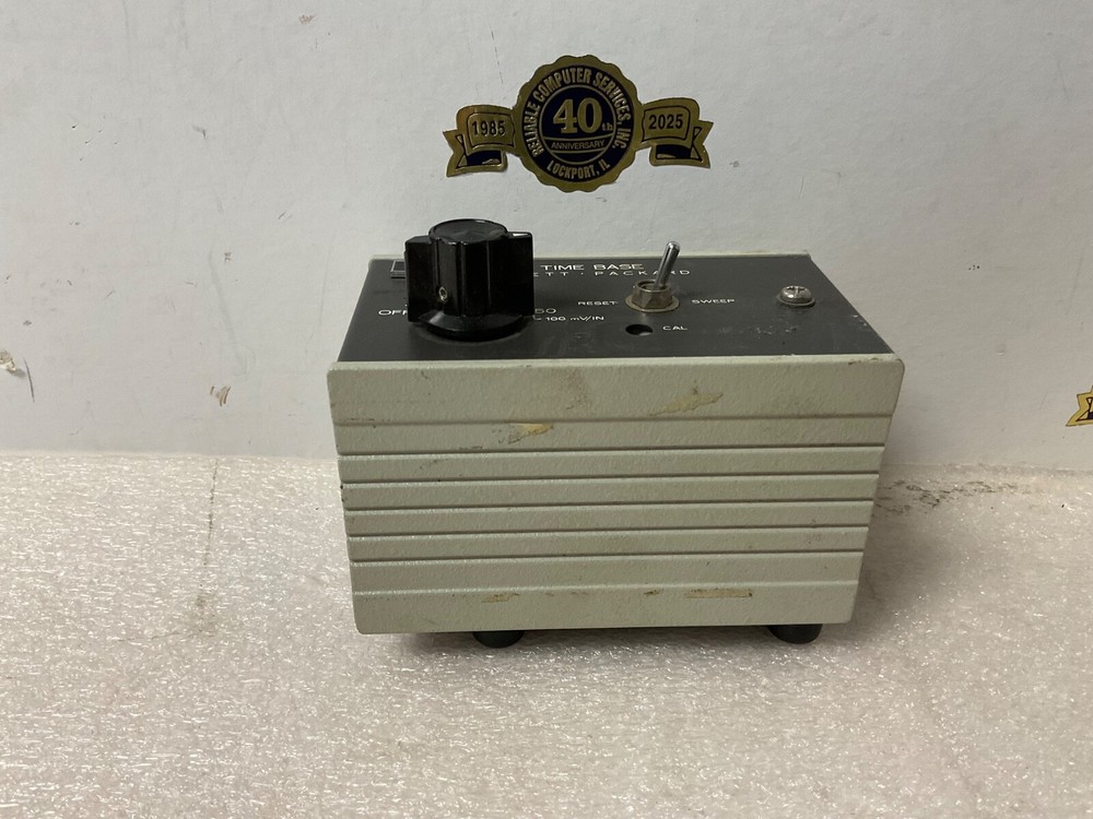 Agilent Hewlett Packard HP 17108A Time Base module no battery