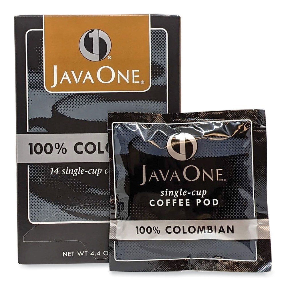 Java One 30200 Single Cup Coffee Pods - Colombian Supremo (14/Box) New