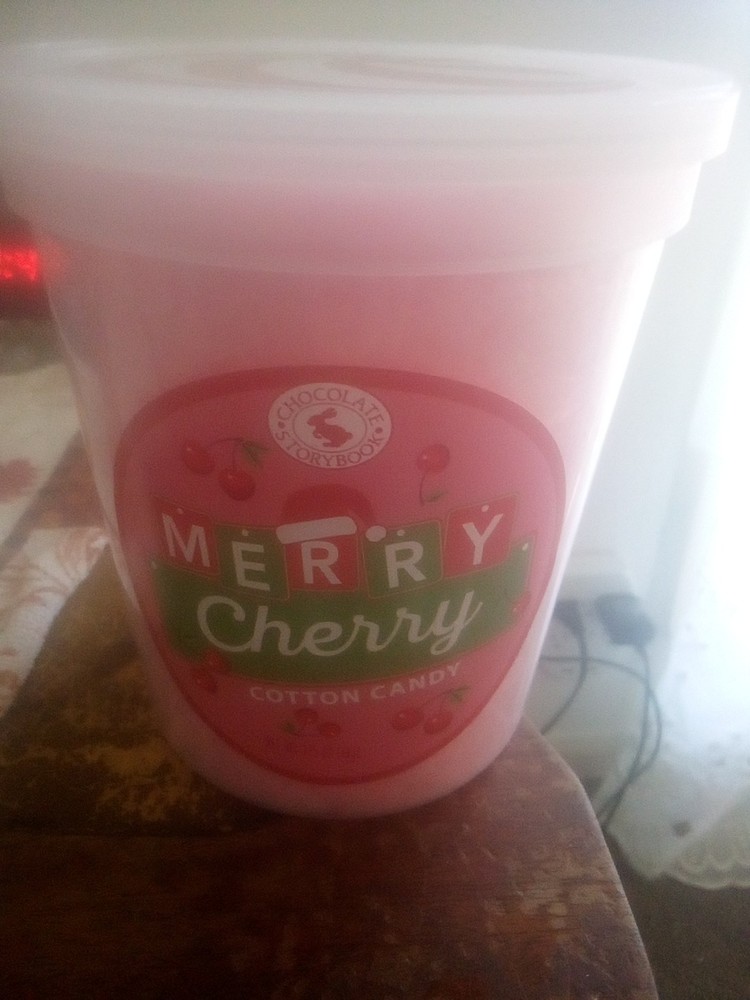 Merry Christmas Cotton Candy