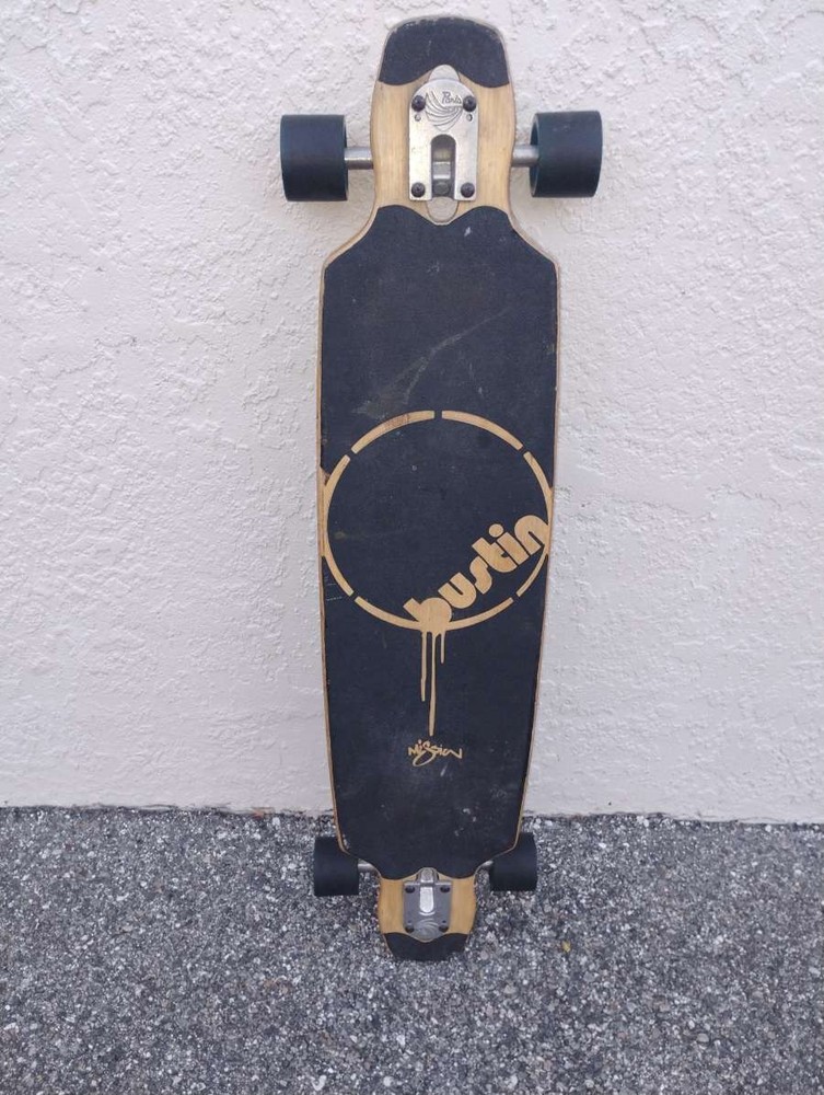 Bustin Mission Longboard — Paris Trucks & Phat Deanz Wheels Medium Flex