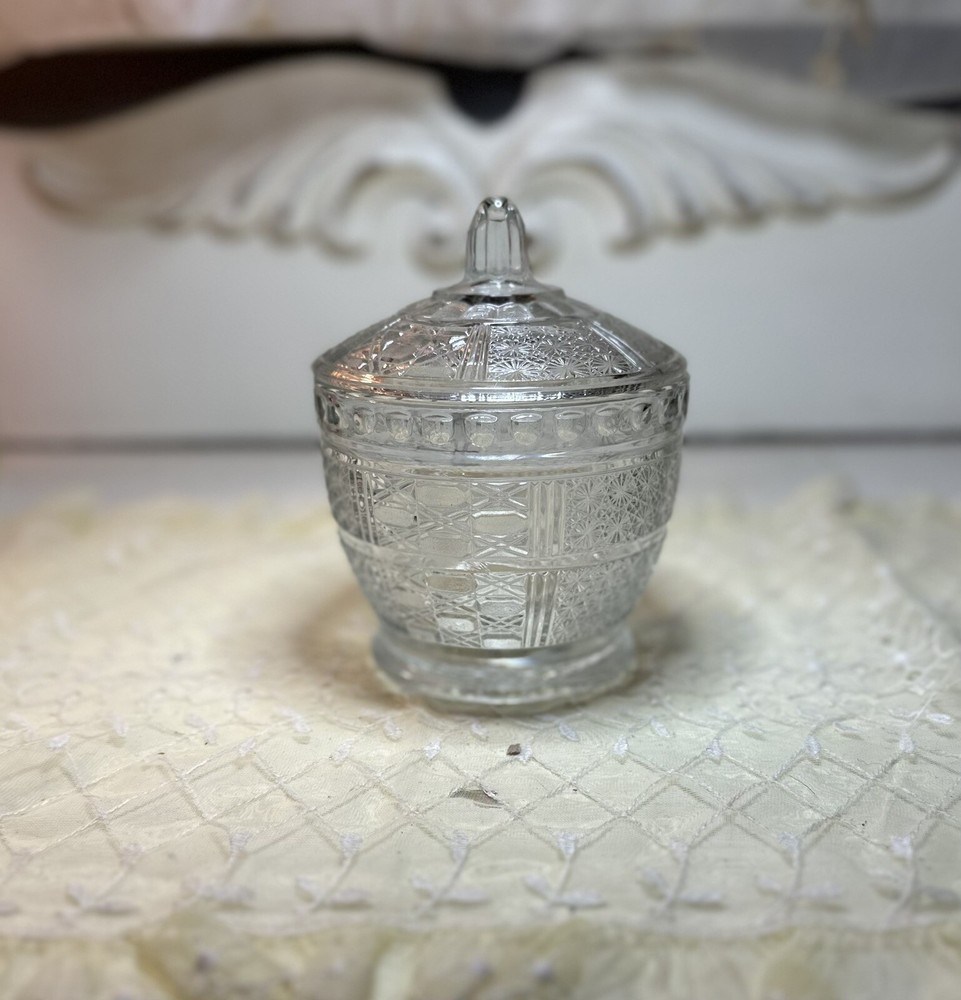 Vintage KIG Covered Candy Dish