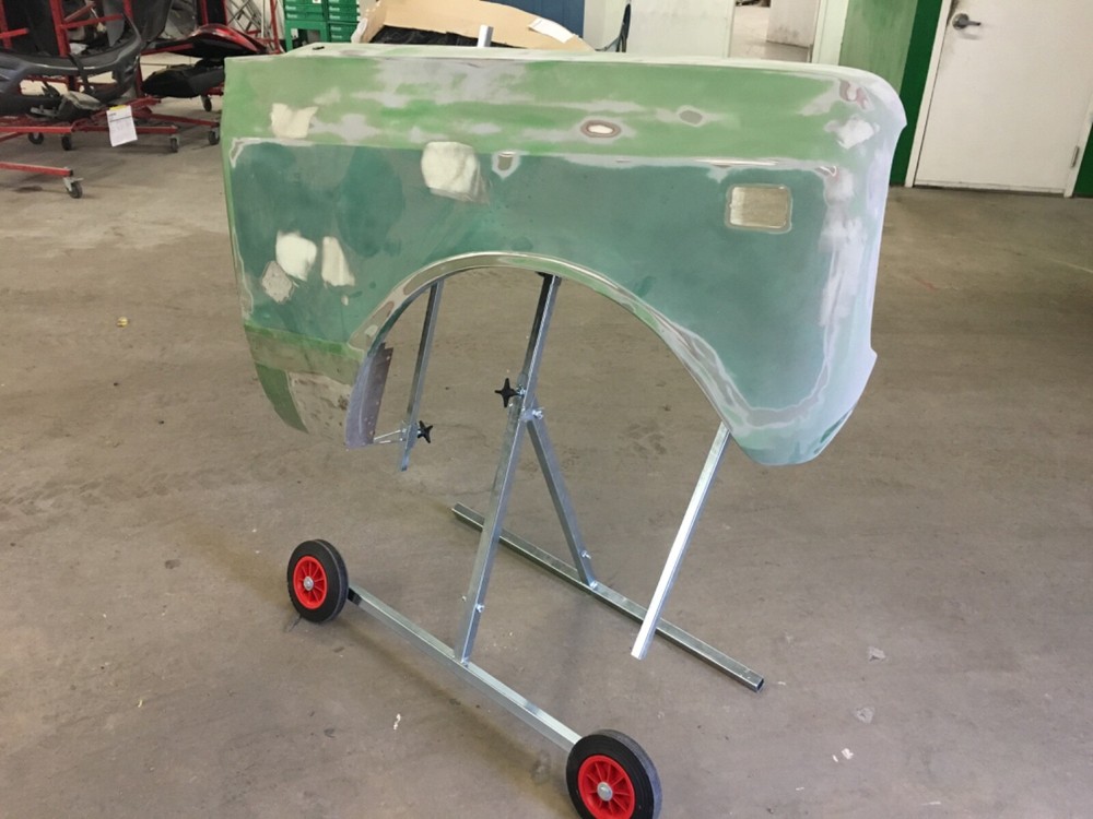 Auto Body Panel Stand, Panel Paint Stand. Made in England.