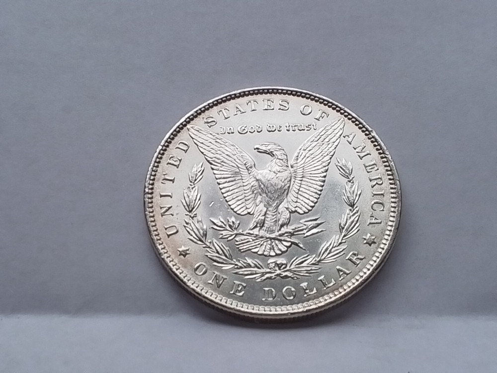 1890-P BU/MS MORGAN SILVER DOLLAR
