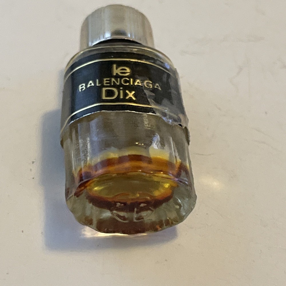 Vintage Le Balenciaga Dix perfume mini bottle
