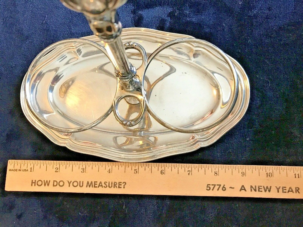 800 Silver Oil & Vinegar Holder