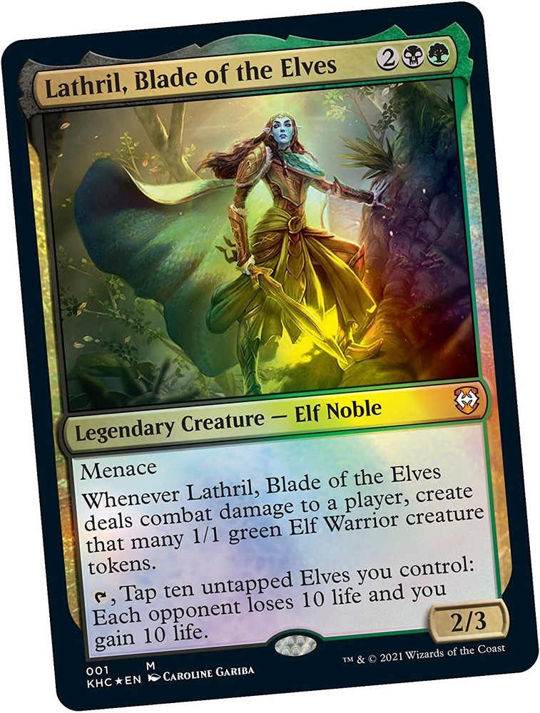 Magic The Gathering Kaldheim Commander Deck Elven Empire - NEW MTG TCG