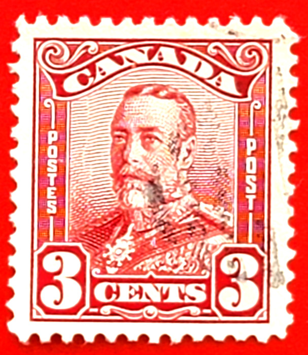 Canada Stamp #151 "King George V Scroll Issue" Used
