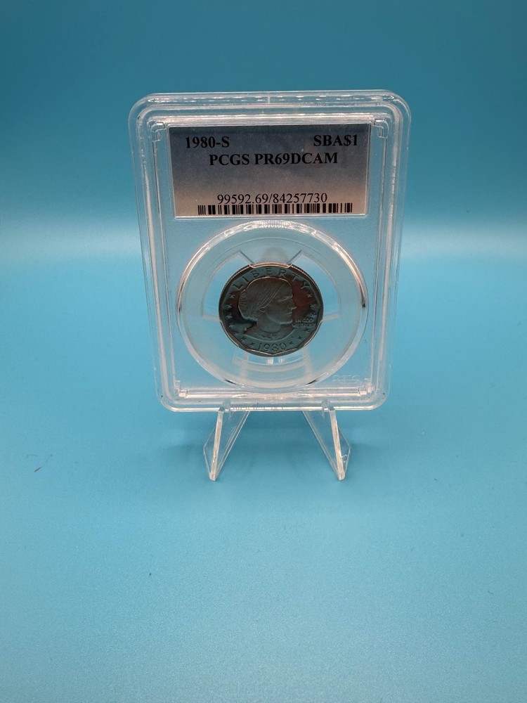 1980-S PCGS SUSAN B. ANTHONY PROOF DOLLAR PCGS PR69 DCAM