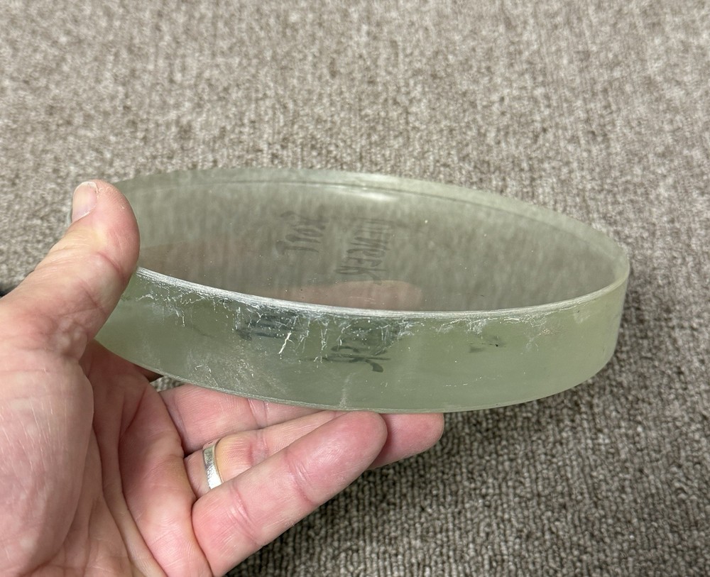 8” Telescope Blank and Pitch Lap