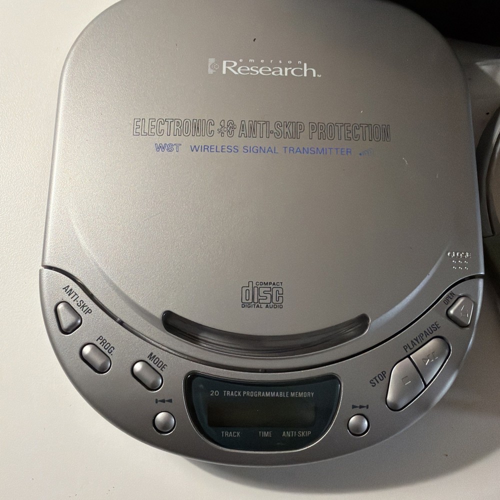 Cyber Research Portable CD Player Bundle