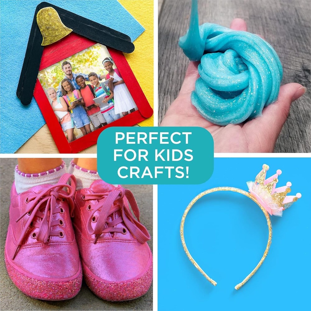 Sparkle & Shine: 90-Piece Assorted Glitter Pack for Crafts & DIY Projects