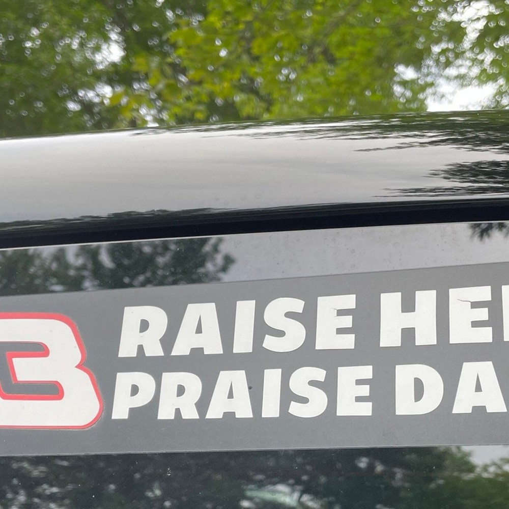 Custom Dale Earnhardt bumper sticker