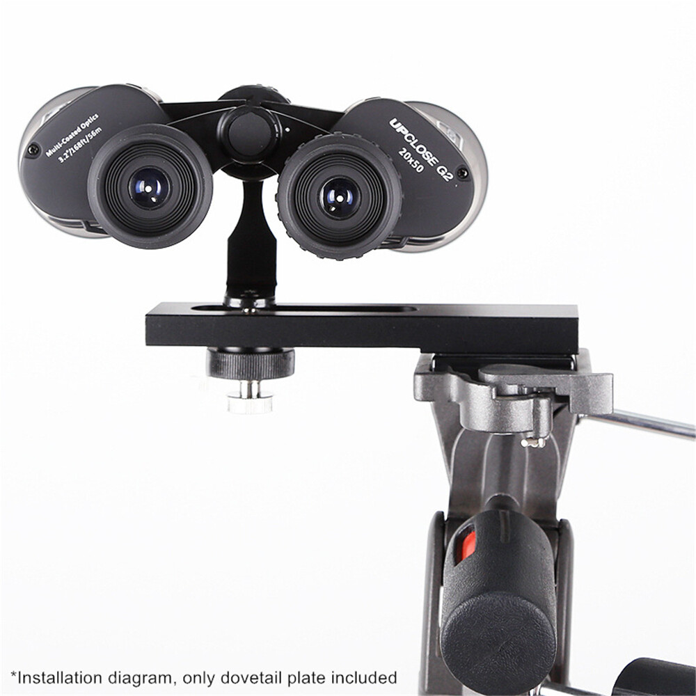 Multi-function Dovetail Plate Equatorial Mount to SLR Camera Telescope