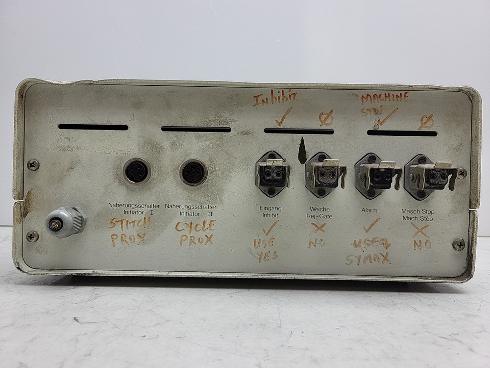 Hohner Stitch Inspection System Module Stitching