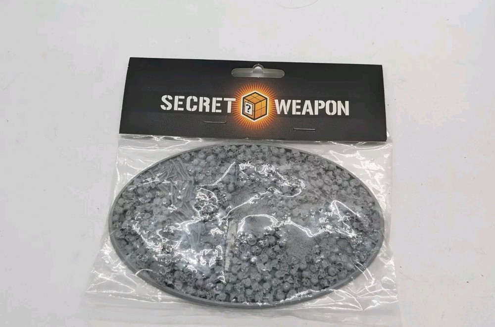 Secret Weapon 90x150mm Beveled Base - Bone Fields