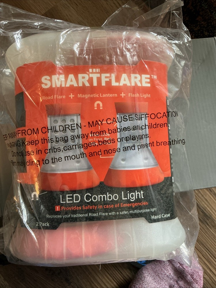 SMART FLARES PACK OF TWO FOR EMERGENCY BREAKDOWNS