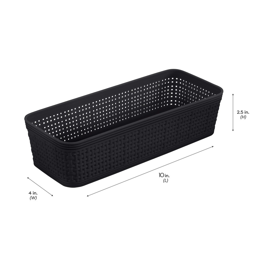 Simplify 5 Piece Organizing Set | Multiple Size Bins | Multipurpose | Office ...
