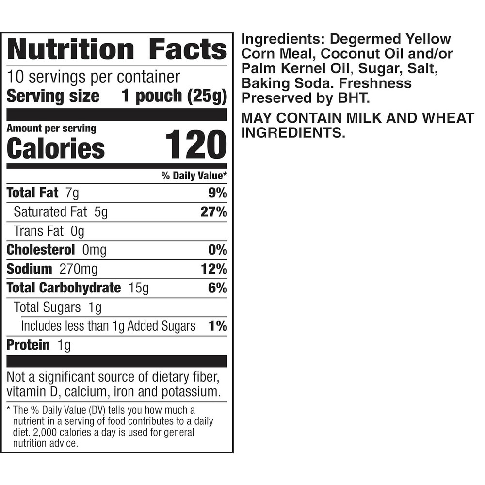 Bugles Crispy Corn Snacks, Original Flavor, Snack Bag, 8.75 oz...