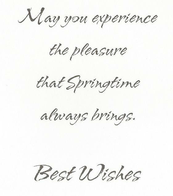 SENDING YOU Easter Greetings (E)
