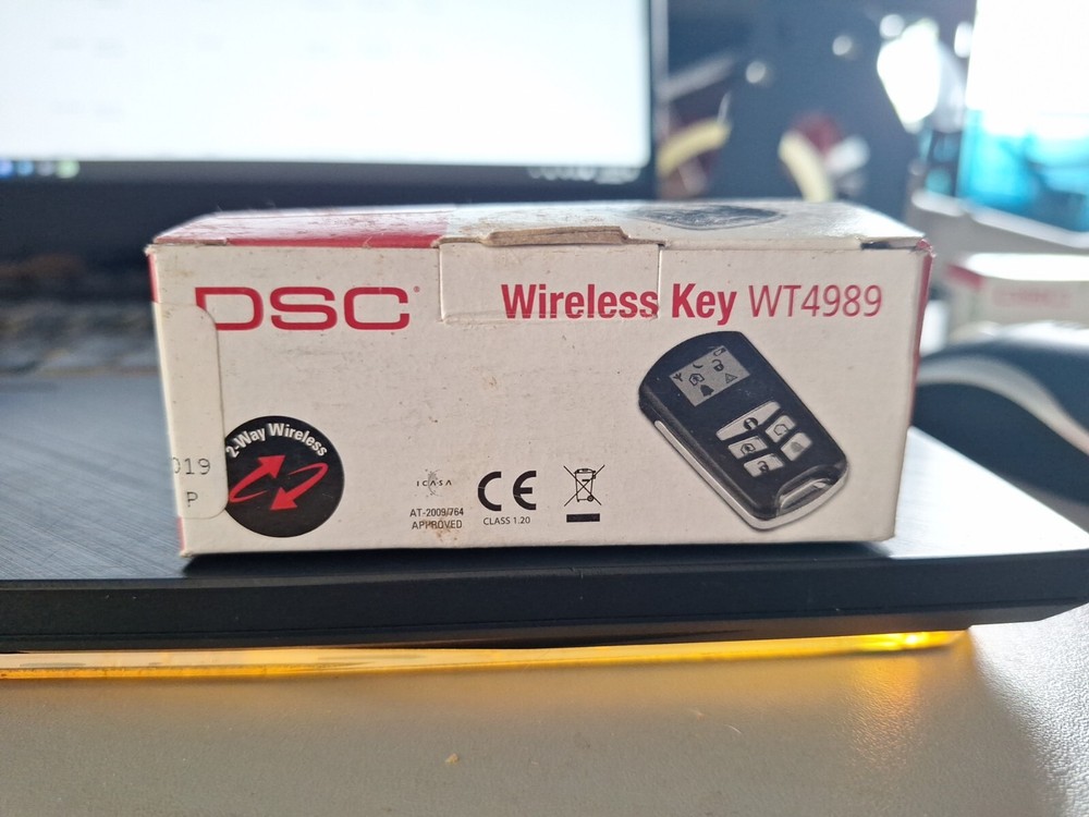 DSC WT4989 Home Alarm Security System Wireless Remote Control Key Fob