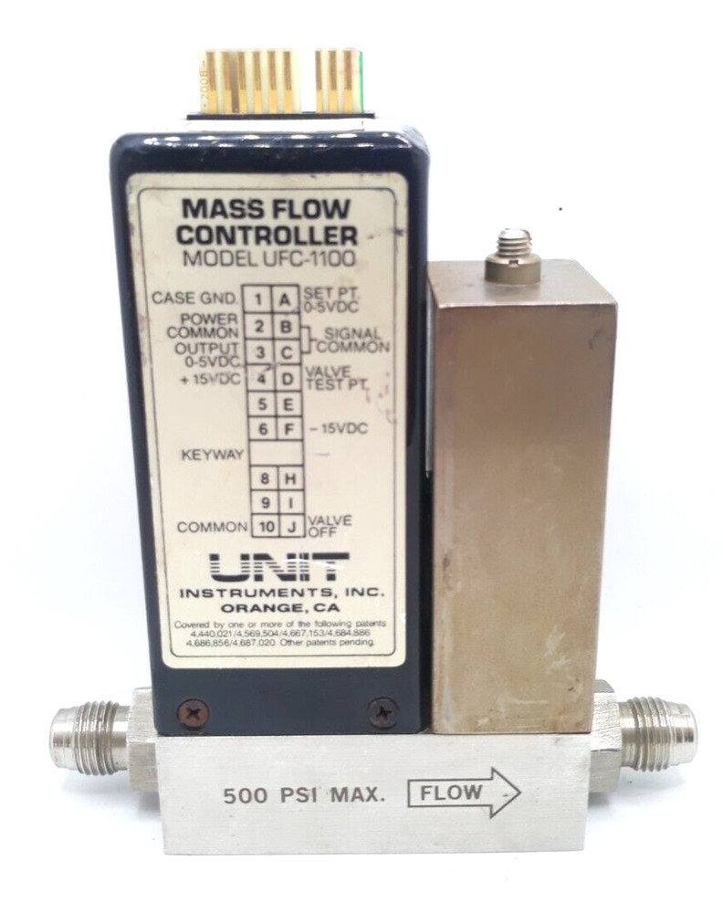 Unit UFC-1100 Mass Flow Controller Range  1 SLM Gas O2