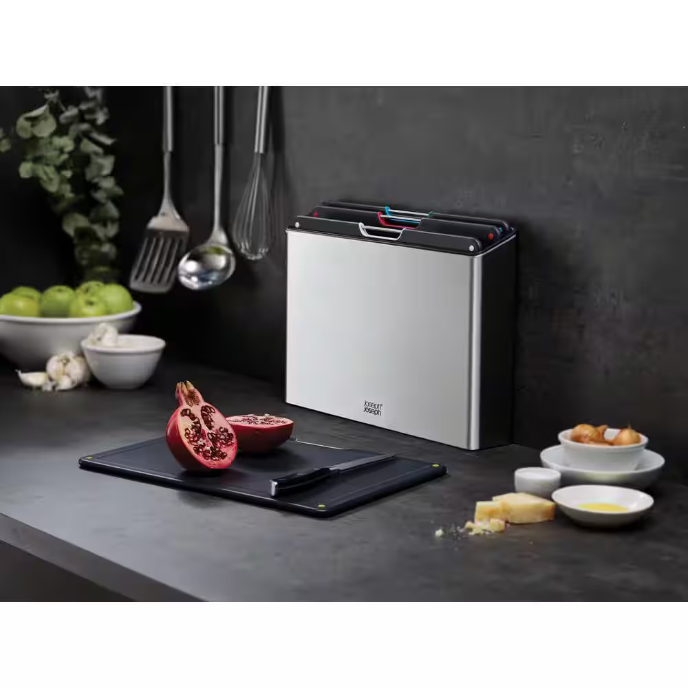 Folio Steel 4-Piece Cutting Board Set