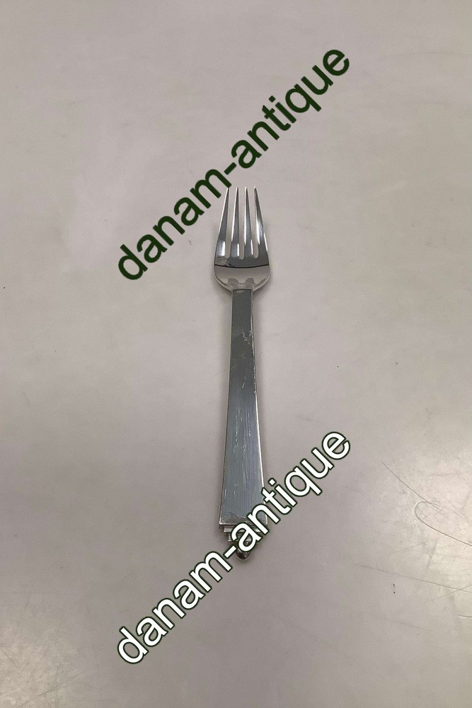 Georg Jensen Pyramid EPNS Silver Plated Lunch Fork