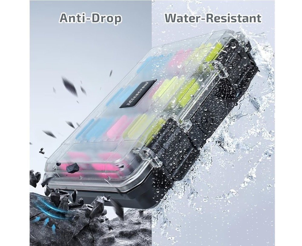 37 Slots Memory Card Case & 36 Transparent Card Cases & 60 Visual Sticky Note...