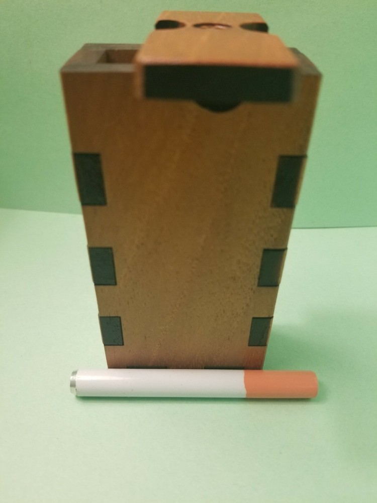 LEOPARD BOX!!!!,dugout ONEHITTER . ENGRAVED,PIPE, STASH BOX,MEDICINAL CUSTOM