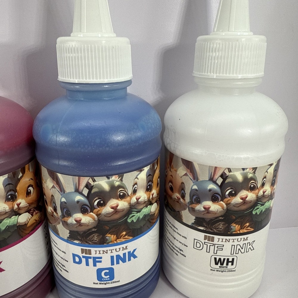 6 Pack✨ Jintum ✨DTF INKS ✨250ml Each