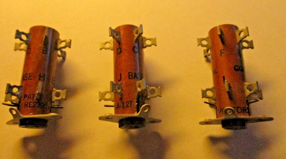 VECTOR 6-A-12T Transistor Turret Sockets NOS