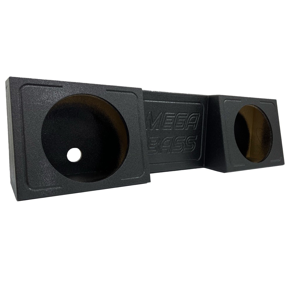 Regular Cab / Single Cab 12" Dual Sub Box Subwoofer Enclosure Gm Ford Dodge