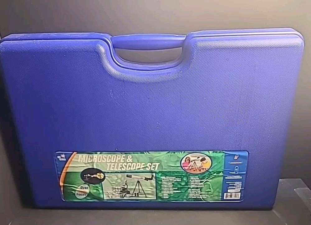 New Edu Science Microscope & Telescope Set 100 Pieces