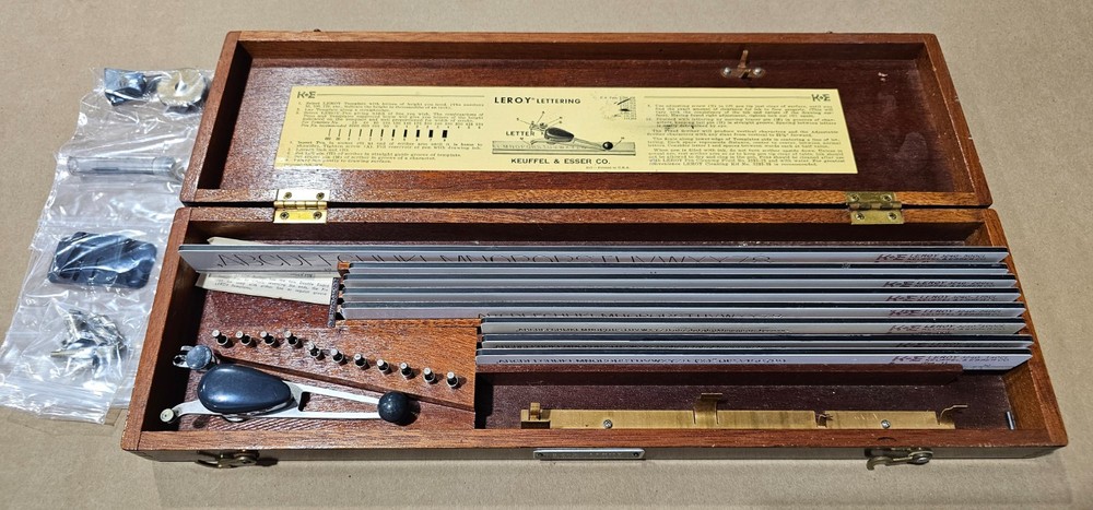 Keuffel & Esser Lettering Set