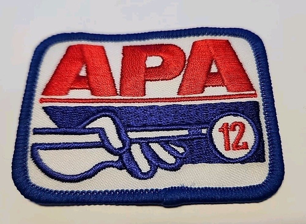 APA 2012 MEMBERSHIP PATCH AMERICAN POOLPLAYERS ASSN