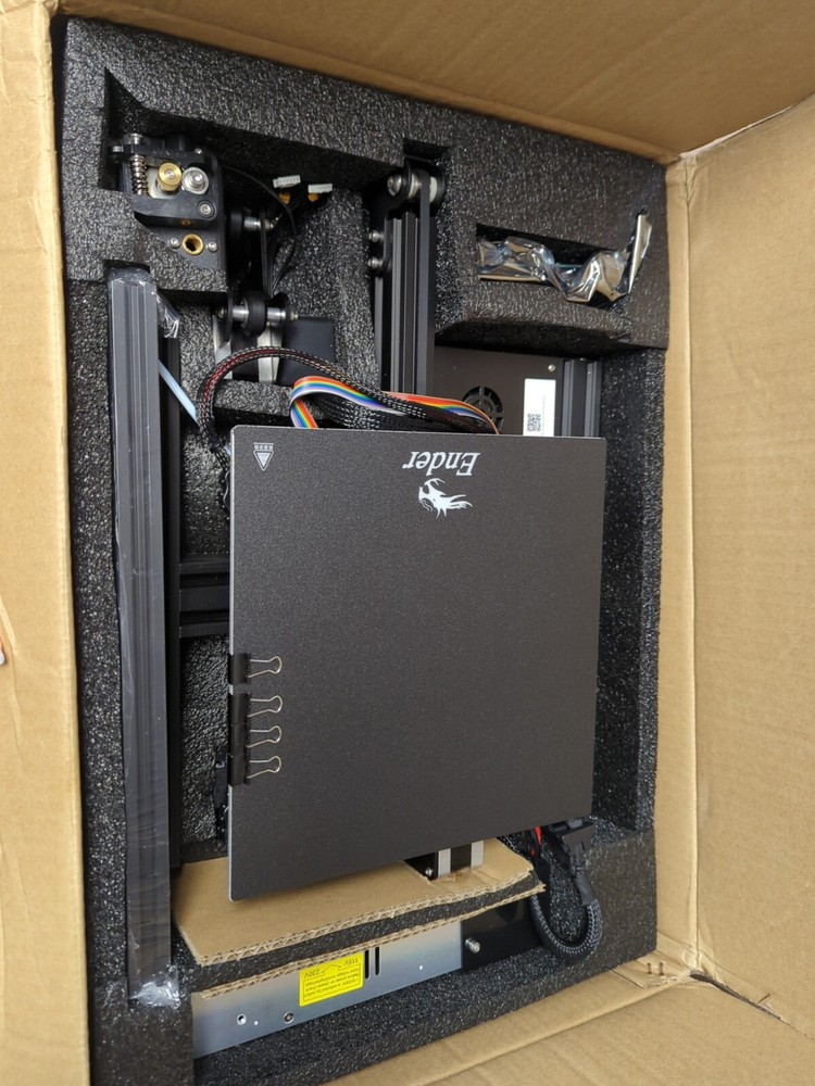 New in box Ender 3 3d Printer. Opened up to take pics