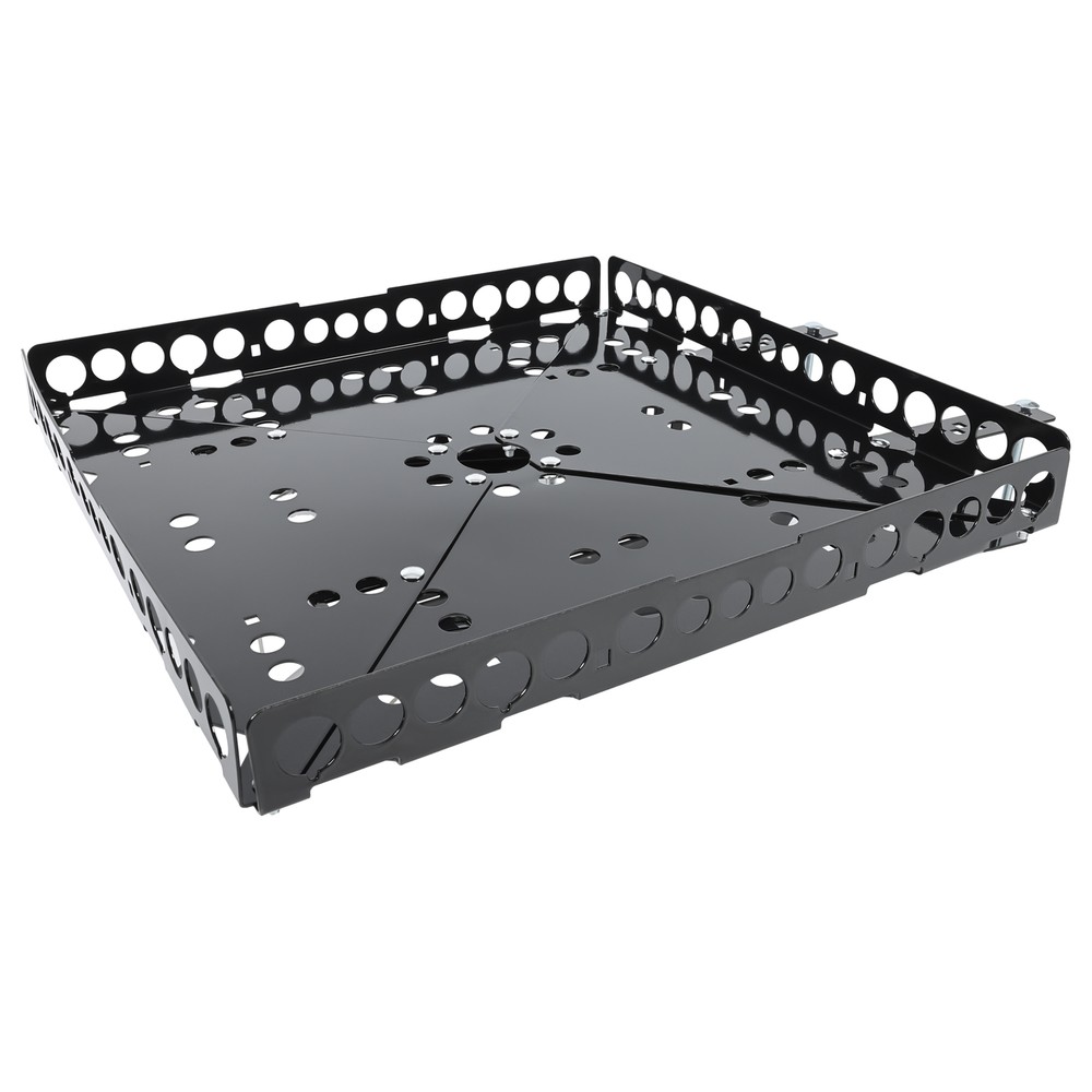 Rear Bumper Mounted Generator Cargo Luggage Basket Rack Tray Kit For Trailers RV