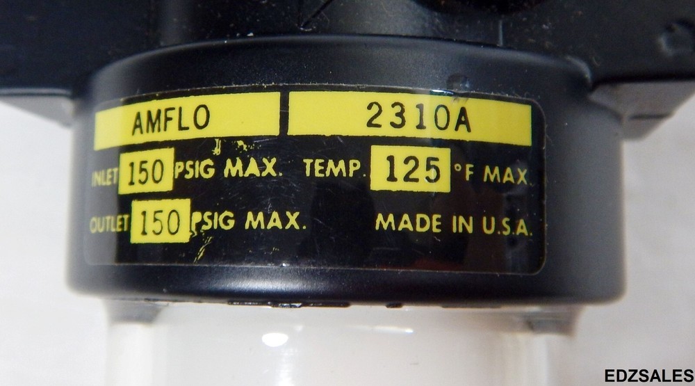 Amflo 2310A Compressed Air Filter Regulator