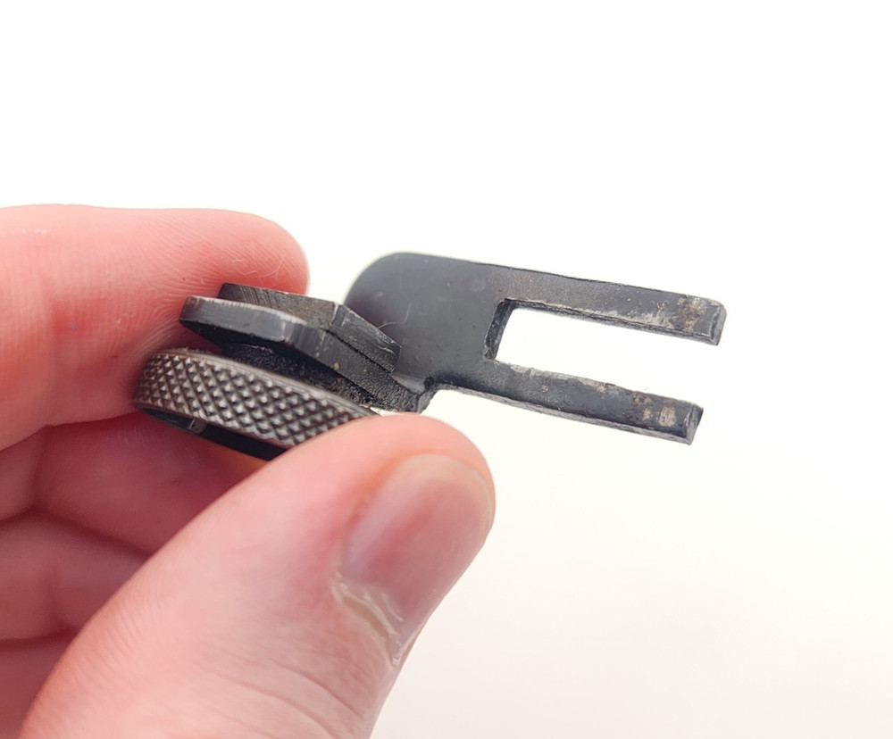 Vintage Stevens 105 Rear Peep Sight Base w/Variable Disc