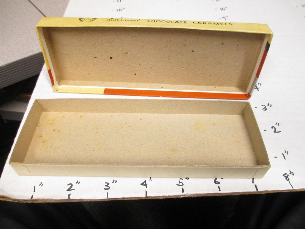 CURTISS 1930s chocolate caramel candy store display box deco 5 cents