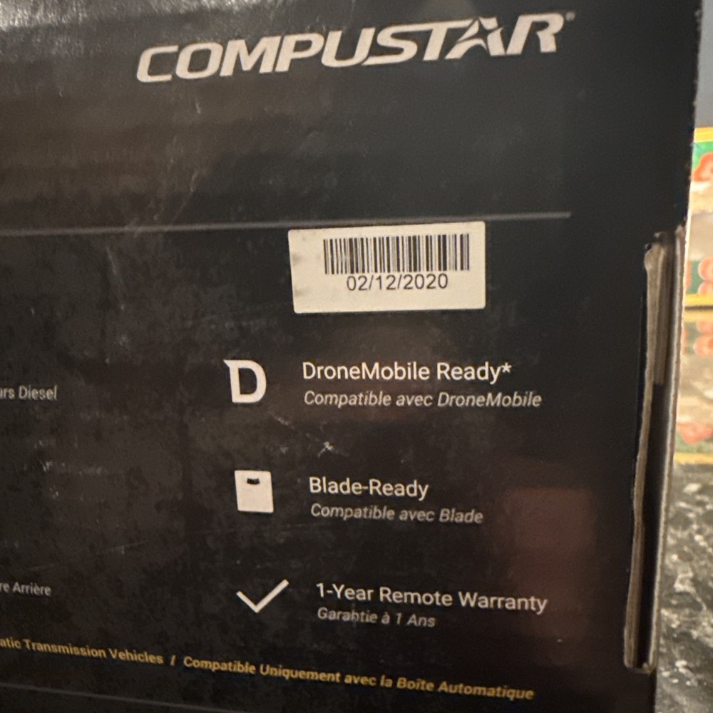 Compustar CS4900-S 4-Button 2-Way, 3000' Remote Start System Blade Not Included