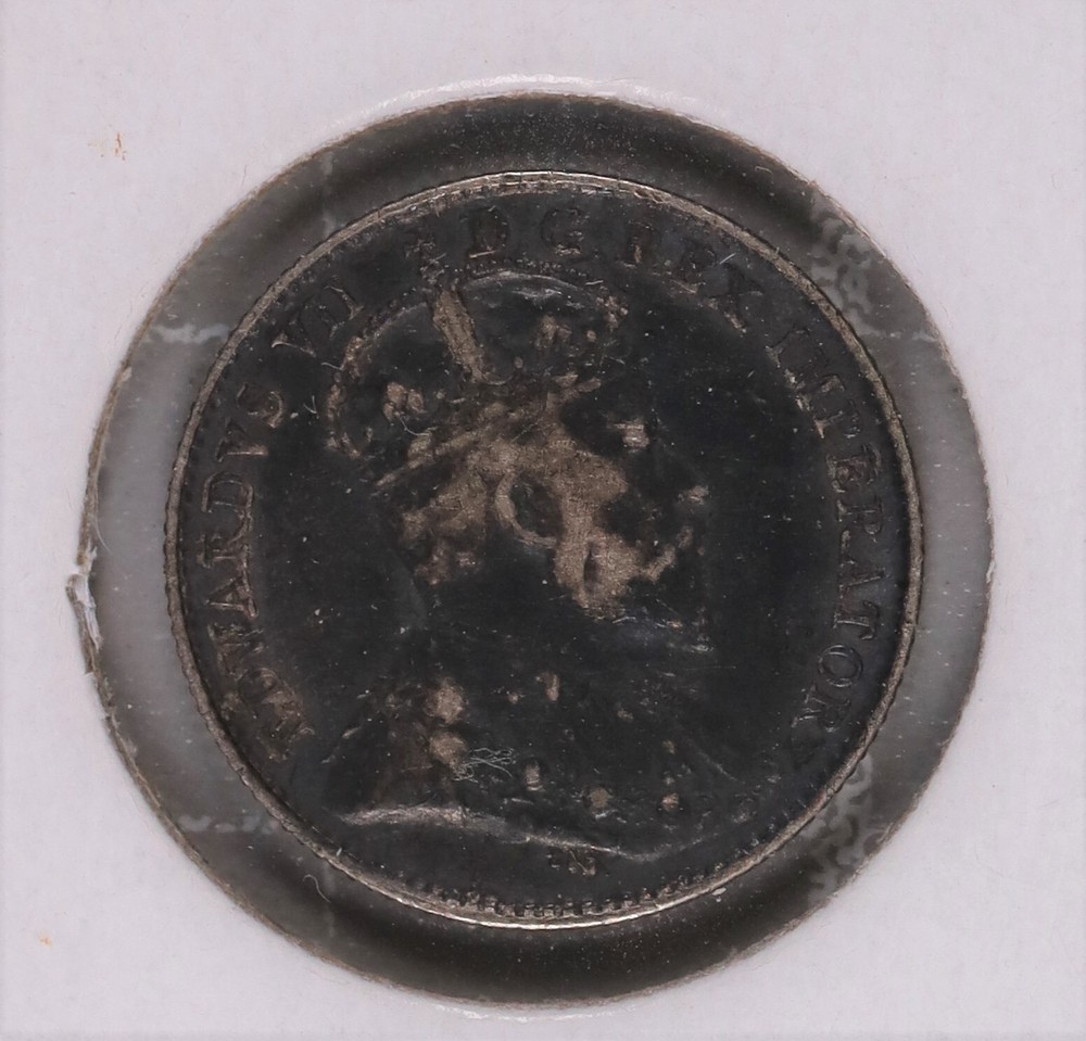 1902 - H Canada Silver 5 Cents Coin