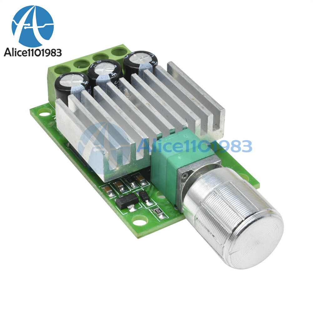 DC 6V 12V 24V 30V 10A DC Motor Speed Controller PWM Controller Board