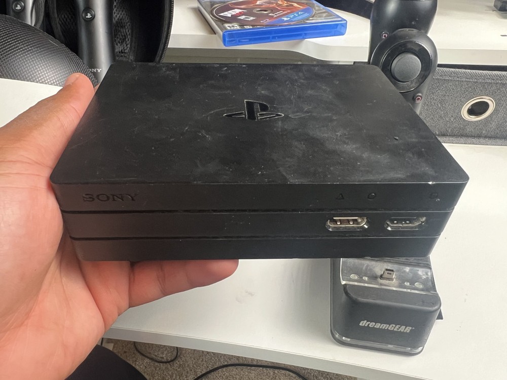 PlayStation VR PSVR Bundle w/ Move Controllers Doom VR Games Tested