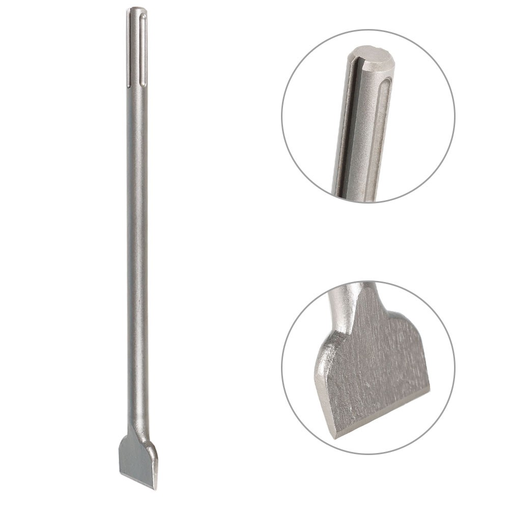 ALL-CARB 16" SDS Max Bits Set Long-Point Chisel, Scaling Chisel Flat Chisel 3pcs